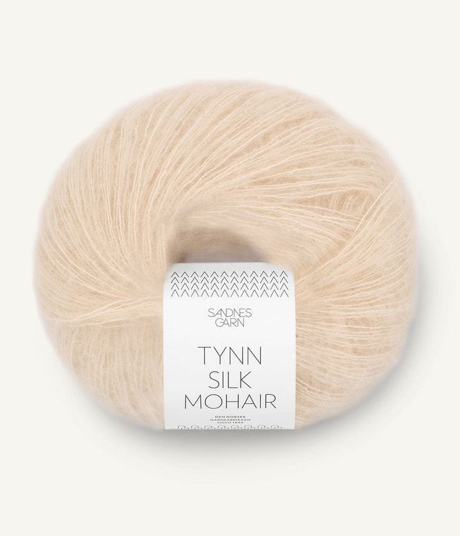 Tynn Silk Mohair Mandel 2511