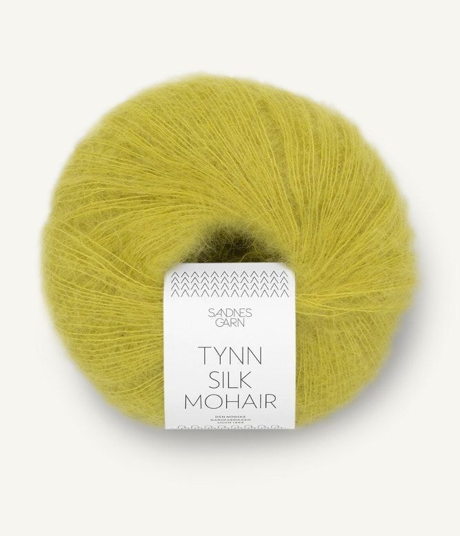 Tynn Silk Mohair Sunny Lime 9825